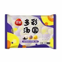 【保质期至25.12.20】三全 多彩汤圆（黑芝麻/花生/香橙）400g*5包