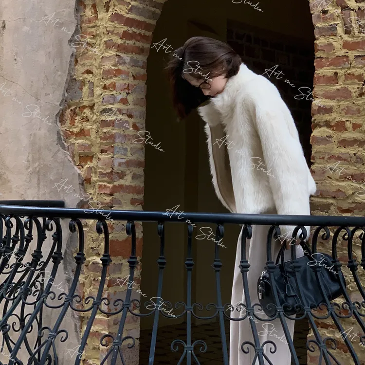 【ART ME】年度最爱皮草西班牙直毛托卡皮毛一体外套w24528a