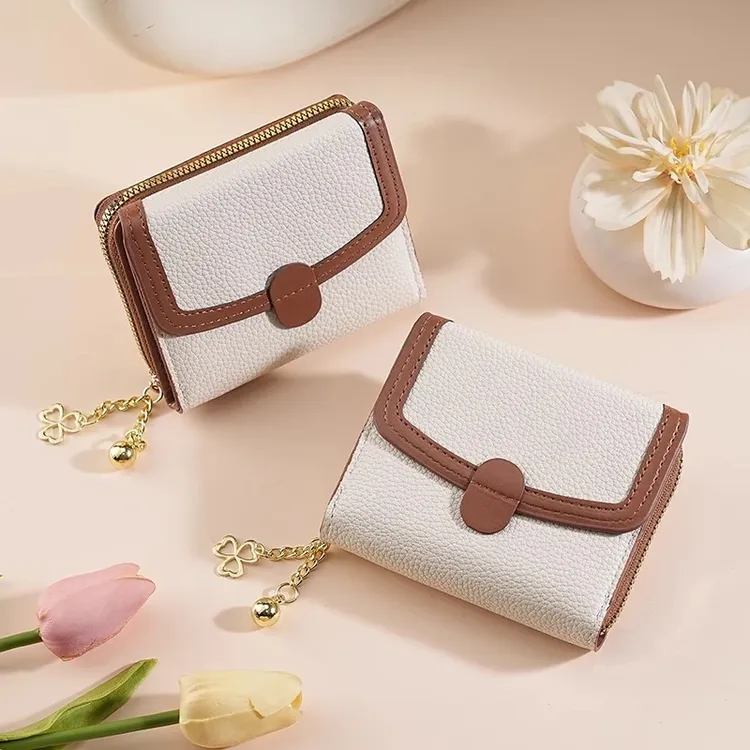 新款小钱包女士卡包钱包手拿包迷你零钱包便携包小巧多功能2025