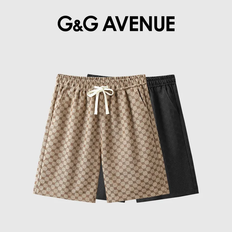 法国G&G AVENUE 轻奢潮牌短裤休闲裤男女同款-GK2311002