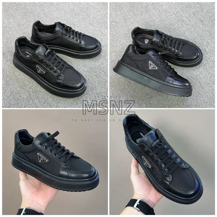 【8377】秋冬新品男士高端时尚休闲鞋拼色透气潮流百搭双十一