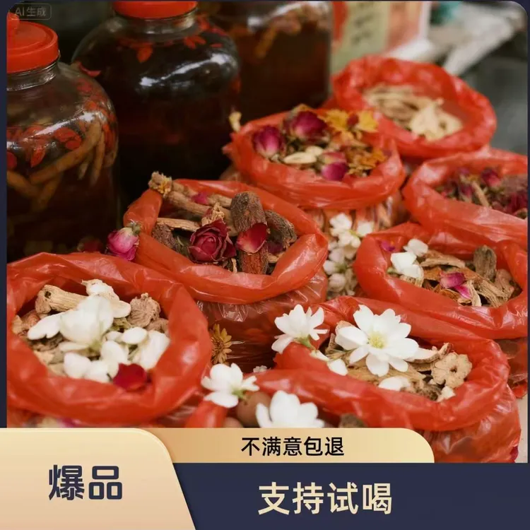 【GK--09】苗苗山货泡好的根茎泡制洒