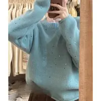 特！门店28&9！慵懒风外穿轻职风秋冬女式针织衫 Z00876