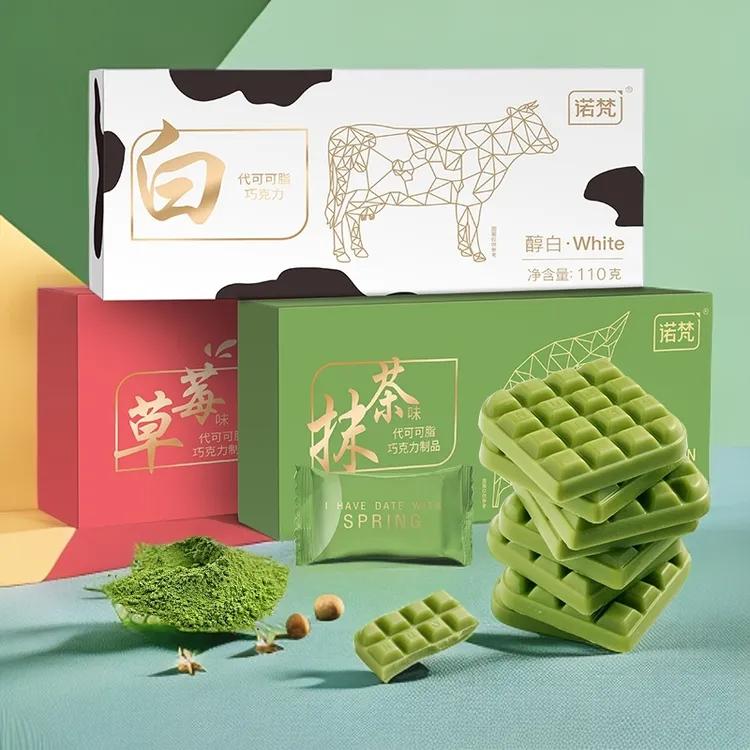 诺梵抹茶黑松露型巧克力礼盒装送女友零食品三种口味