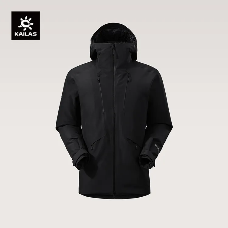 【戈尔白标】KAILAS凯乐石男款800蓬鹅绒GTX防风户外徒步保暖羽绒服