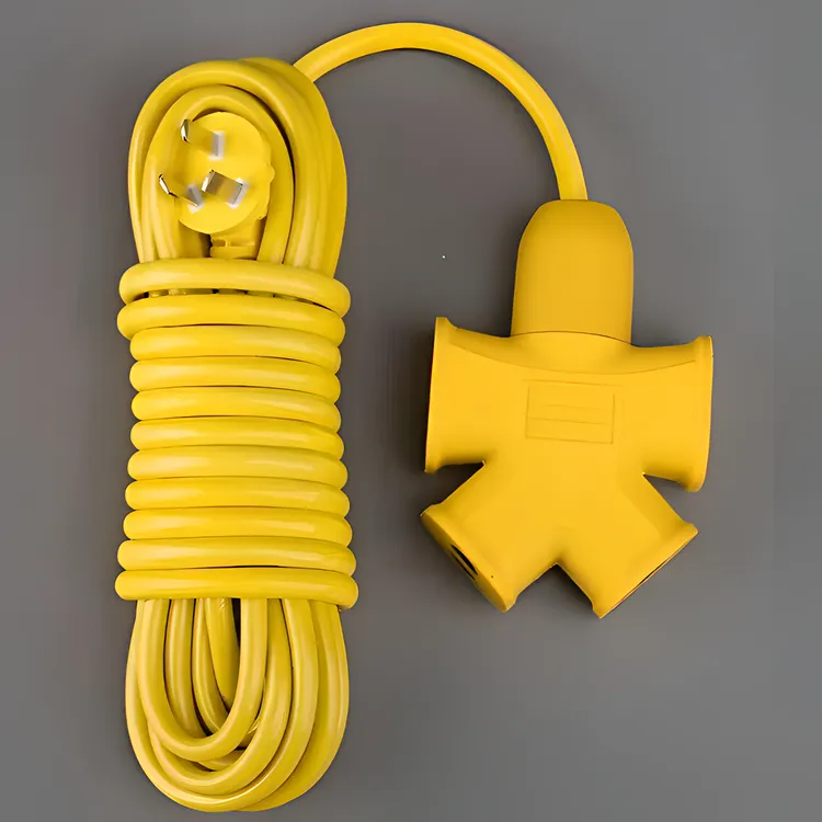 十米带线电动车充电插座多孔插座居家好物耐摔户外电源延长线插排