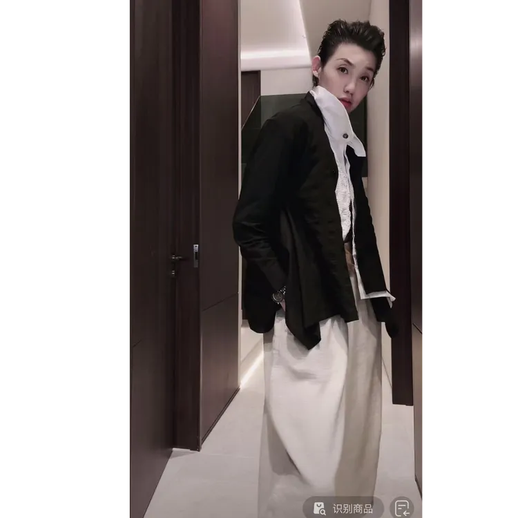 松紧腰 棉麻 宽松款 休闲裤 K0705