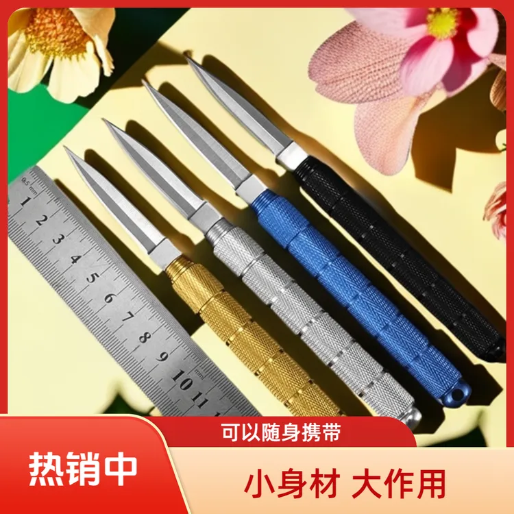 户外便携小刀迷你随身多功能钥匙刀随身便携车载破窗公司削水果刀