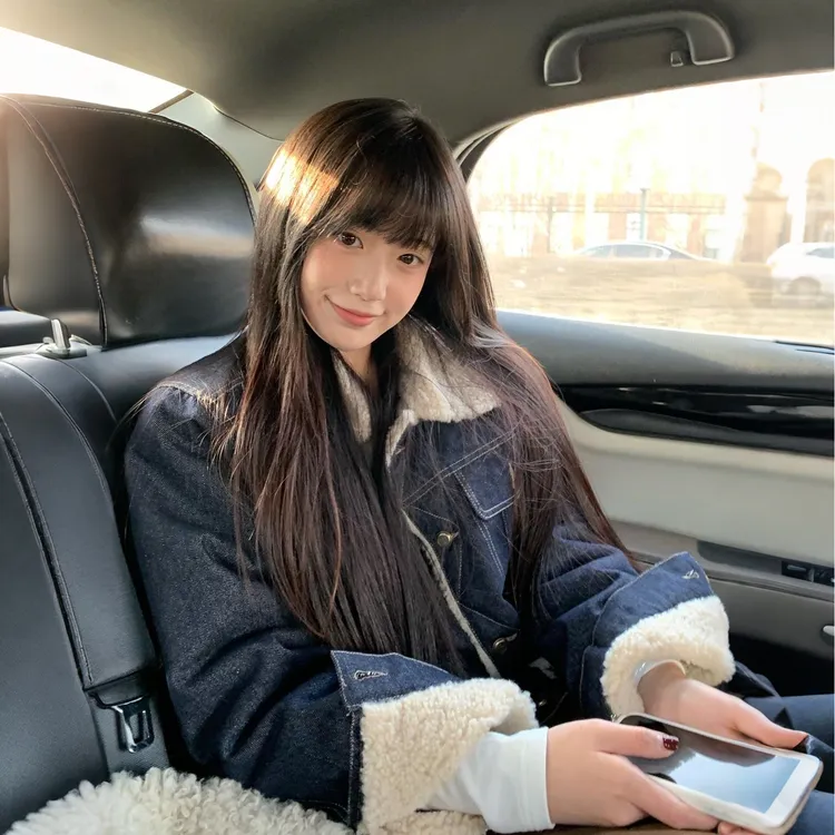 复古高级感牛仔棉服外套女款冬季宽松短款翻领加绒加厚夹克上衣潮