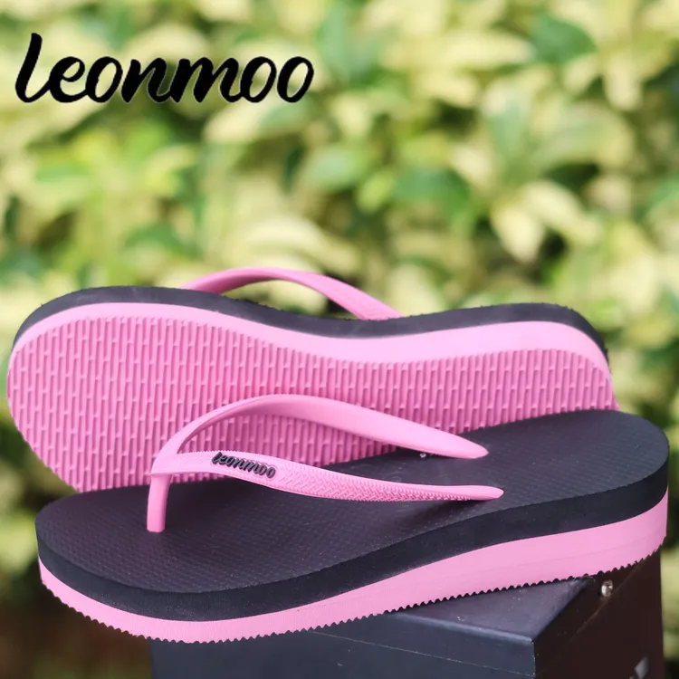 泰国LEONMOO拖鞋女款夏季外穿防滑人字拖沙滩海边度假拖鞋女