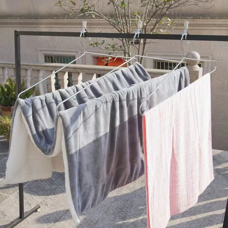 304不锈钢大衣架晒（床单 被子）