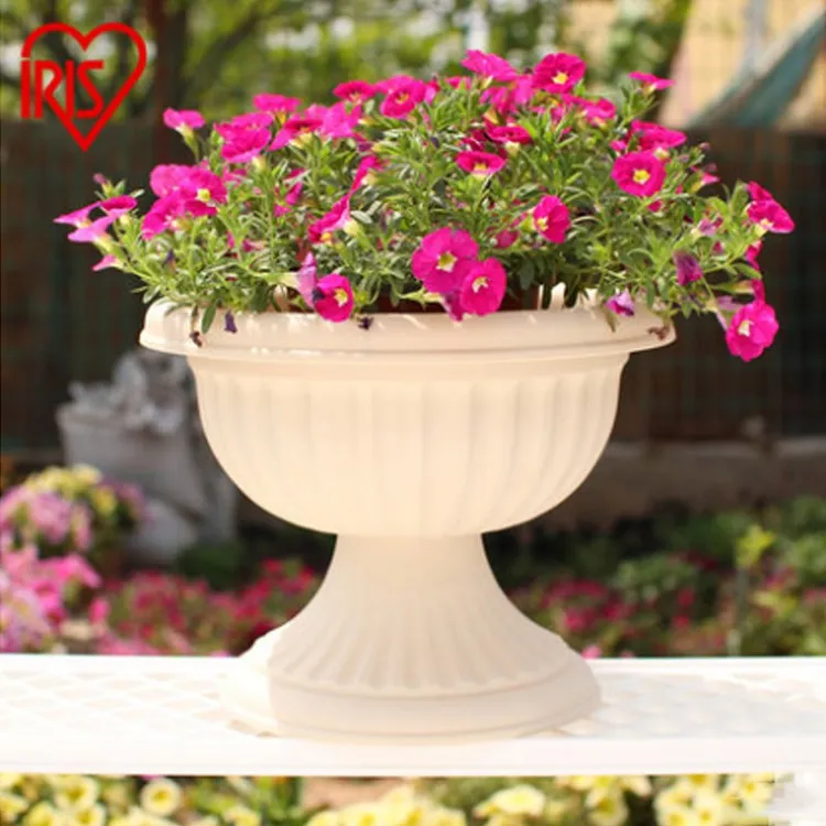 【设计师款】爱丽思浮雕半球花盆环保塑料花盆室外种植神器爱丽丝