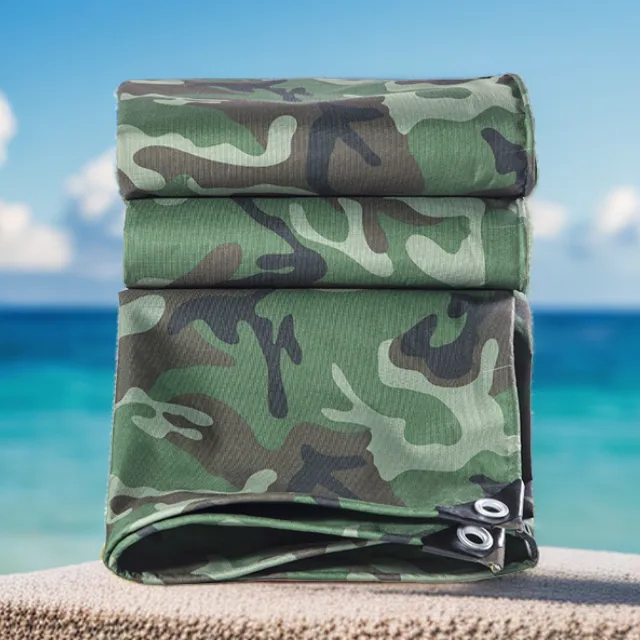 加厚迷彩篷布防水防雨布耐磨遮阳防晒雨布汽车货车遮雨篷布牛津布