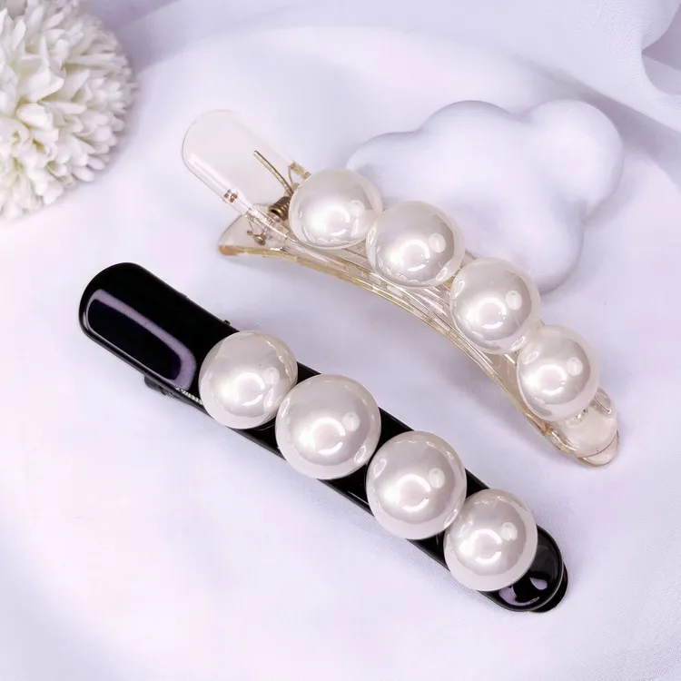 简约日常一字夹鸭嘴夹气质时尚百搭韩版网红头饰发饰