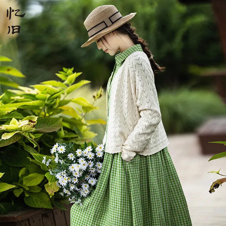 忆旧【探歌】秋季防晒开衫女薄款上衣外搭2025年新款长袖多色针织衫