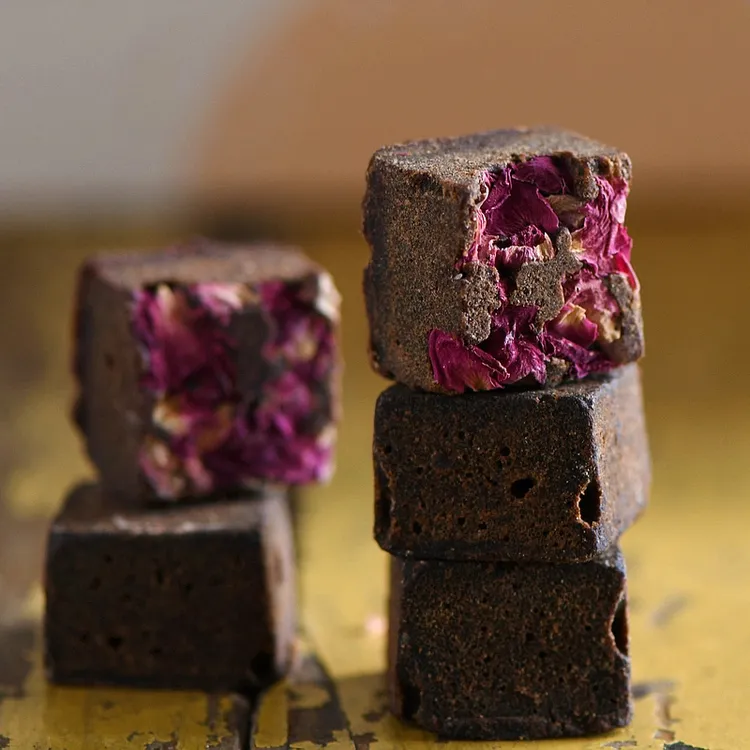 （独立包装）新品云南姜黑糖块玫瑰黑糖块独立小包装
