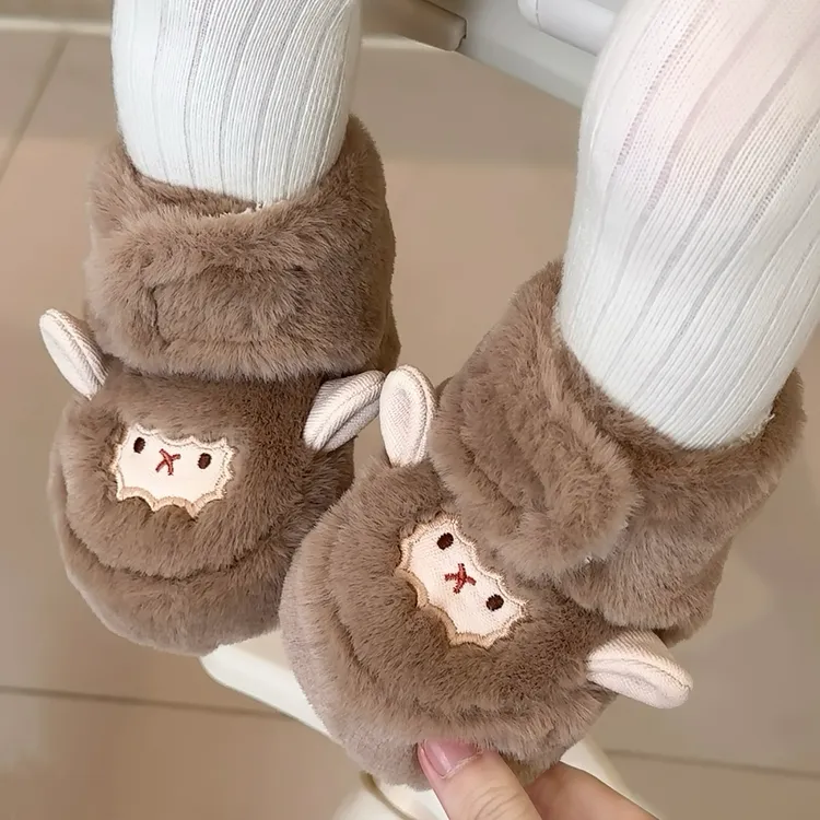 0-1岁冬季婴幼儿棉鞋6-12个月学步鞋男女宝宝婴幼儿鞋子加绒软底3