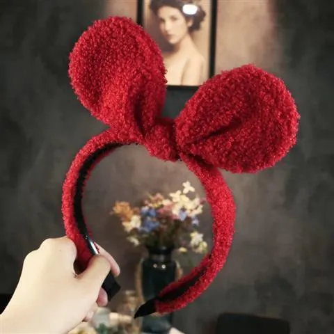 米奇大耳朵发箍洗脸发箍仙女森系超仙洗脸网红发卡冬天发卡可爱