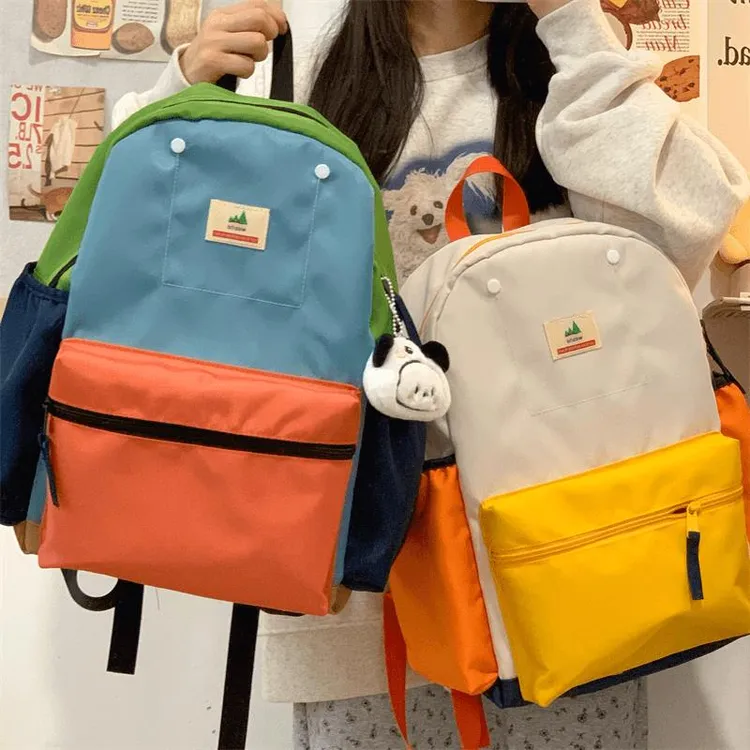 幼儿园小学生双肩包男孩出游轻便背包女生一三年级护脊减负书包潮