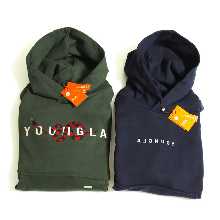 欧美单500克重100棉重磅全棉毛圈连帽男女春秋加厚卫衣帽衫有大码