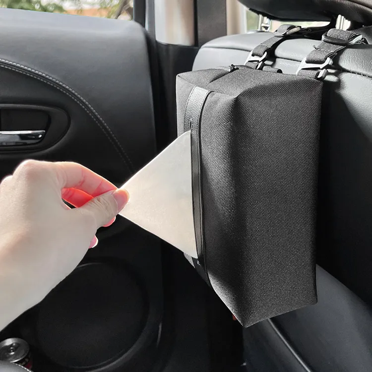 车载户外纸巾盒防水抽纸盒悬挂式露营多功能抽纸扶手箱便携纸巾盒