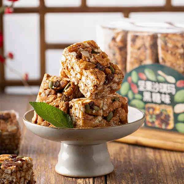 名沙黑糖味沙琪玛燕麦坚果萨其马休闲早餐下午茶办公室零食小吃