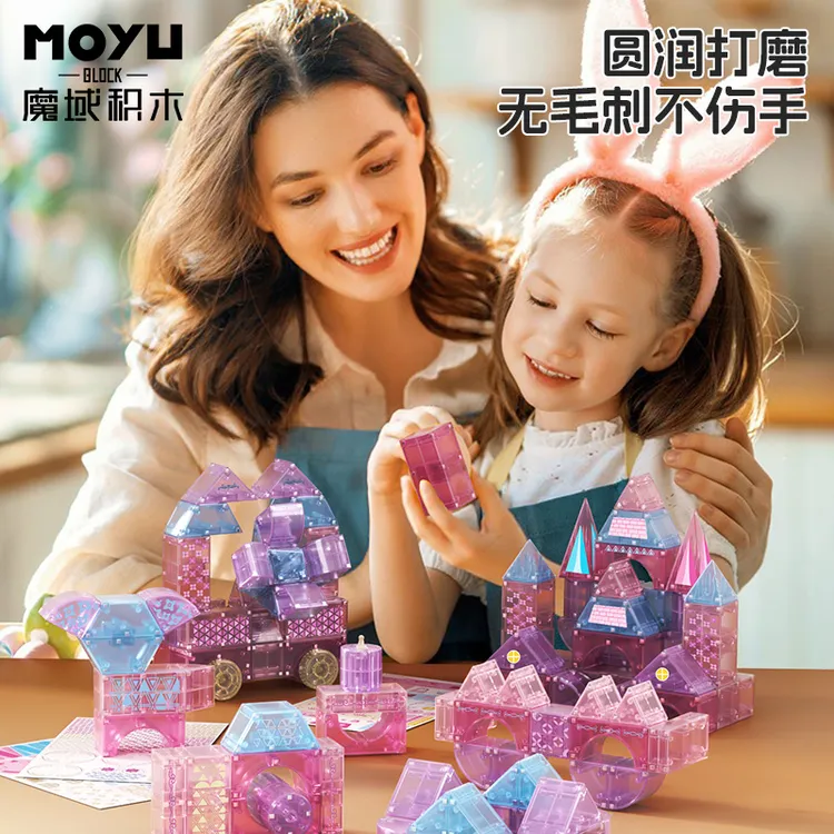 【妈咪张专属】 磁力积木方块亲子互动益智儿童百变拼搭益智玩具