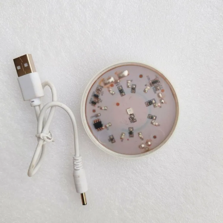 展柜产品展示灯三色氛围灯充电LED灯闪光彩灯