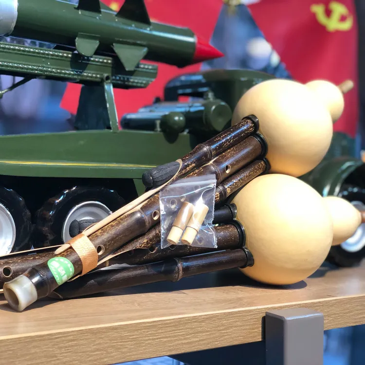 颜俊制可换吹嘴葫芦丝送新版李春华二维码绿皮书演奏