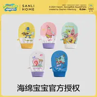 三利海绵宝宝搓澡巾搓泥搓澡神器2024网红款女搓背洗澡巾家用后背