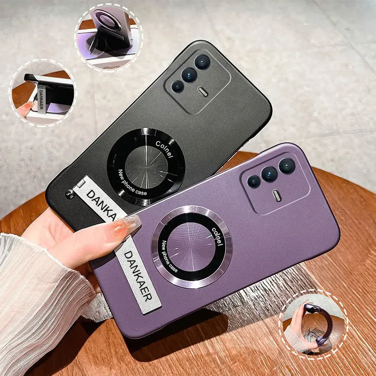 适用vivo S12/Pro磁吸无边框必备高级支架手机壳网红同款配件
