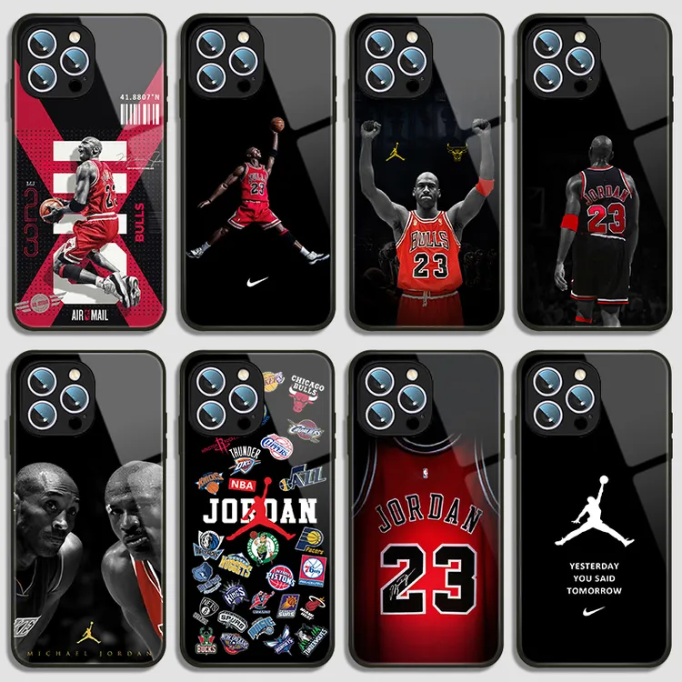 NBA乔丹手机壳适用苹果1615篮球iPhone13promax明星12mini飞人14p