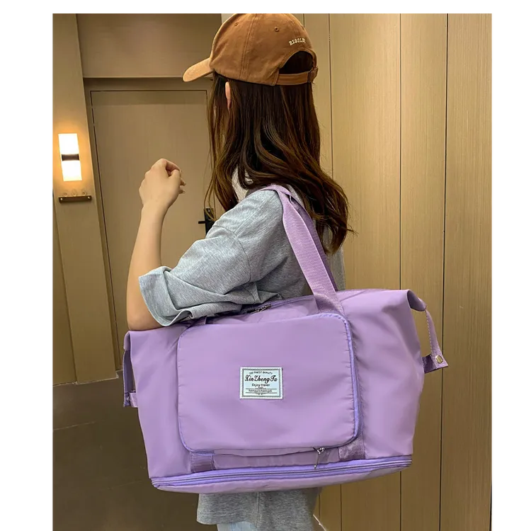 折叠旅行包可扩展大容量干湿分离收纳袋孕妇待产包行李袋旅行包