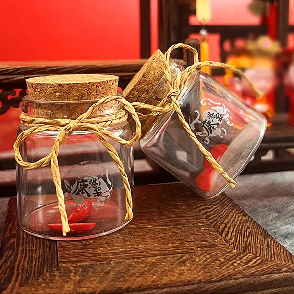 潮汕【摇一摇圣杯】闽南圣杯手工创意礼物玻璃小摆件