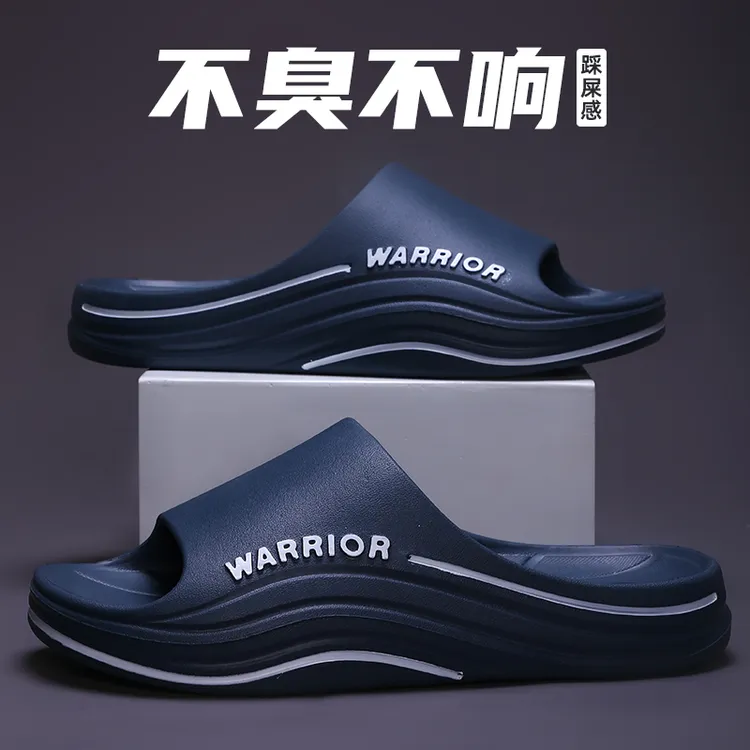 Warrior/回力夏季拖鞋男士款2025新款爆款厚底不臭脚凉拖鞋男外穿