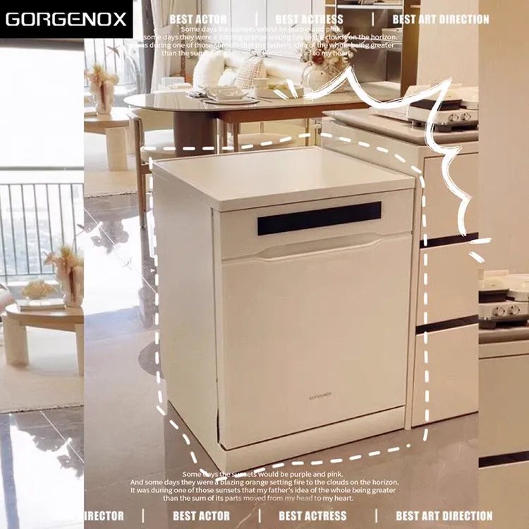 德国歌嘉诺gorgenox独立洗碗机全自动家用独嵌入式18套UV烘干消毒