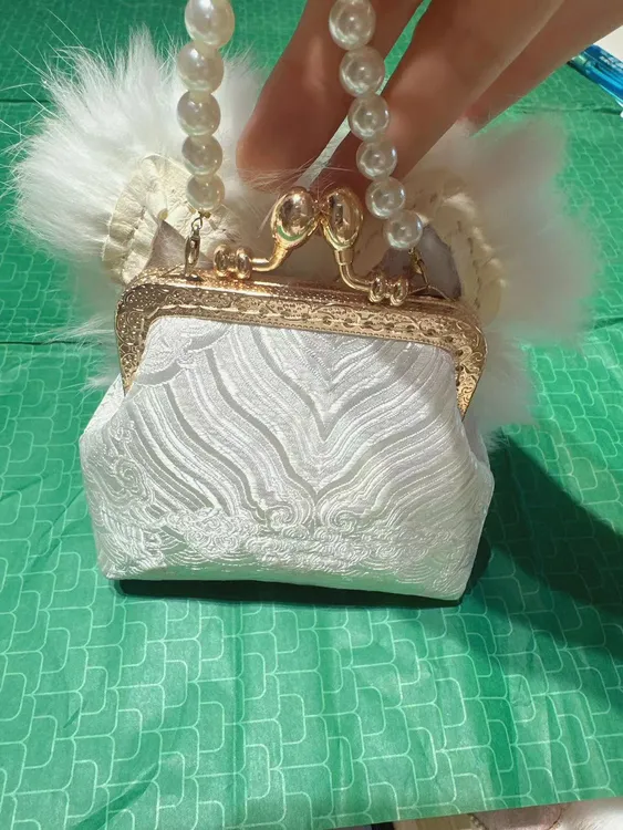 【招财猫】纯手工口金虎头包复古小包