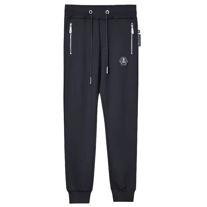 2025新款设计师轻奢百搭定制男士修身透气休闲长裤运动时尚舒适