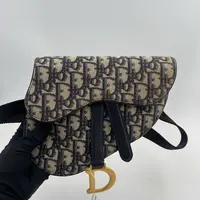 95新 DIOR/迪奥 迪奥dior 马鞍 腰包 老花 19年/JW2445