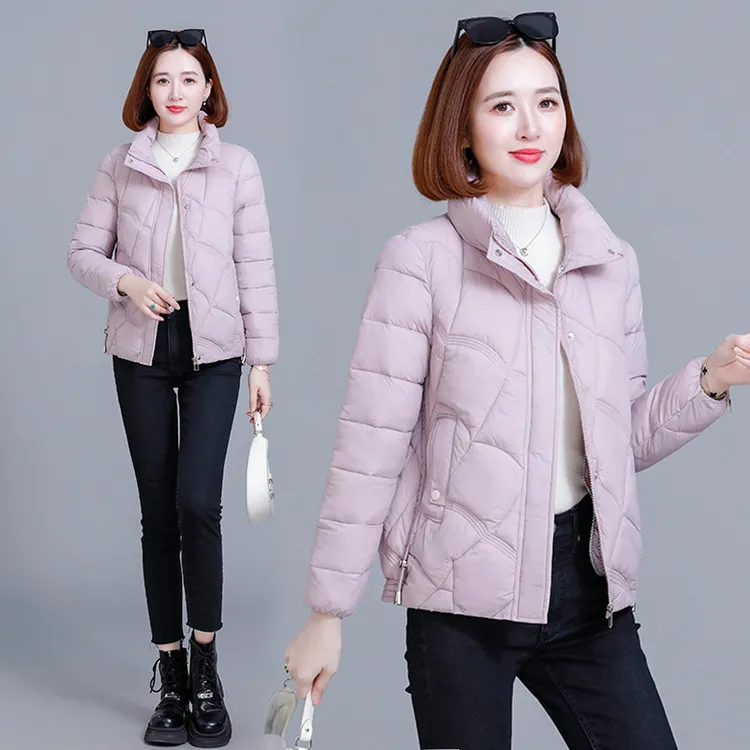棉服女短款2024新款棉衣小个子百搭时尚轻薄小棉袄冬装保暖外套潮