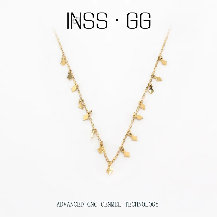 钛钢项链 【INSS · GG】气质轻奢百搭高级感ins风项链个性X019