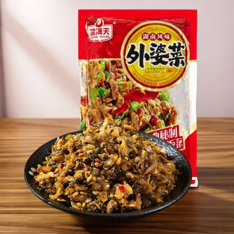【258g*3大袋】湘西外婆菜正宗湖南特产袋装下饭菜开袋即炒免洗免切