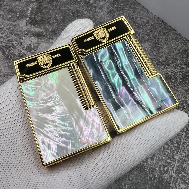 G.HORSE彩贝纯铜朗声气体打火机高端时尚侧滑