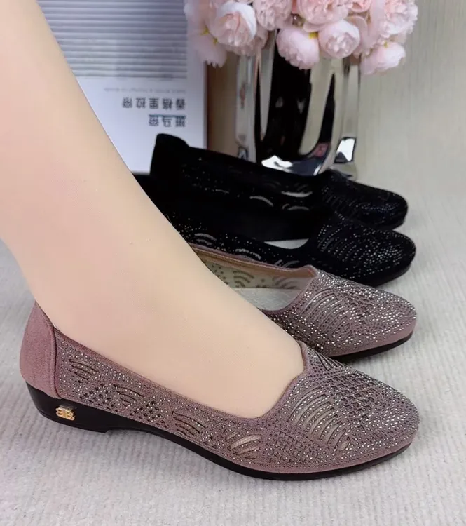 老北京夏款网鞋w256801