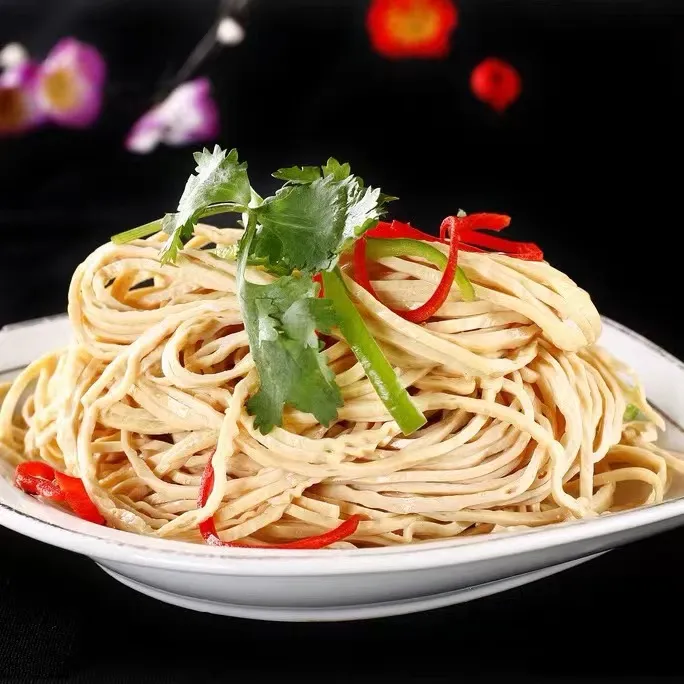 尤巴·农家腐竹豆皮丝人造肉手工豆皮丝大豆制品老式凉拌食材干货