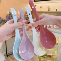 【大汤勺】奶油风陶瓷大汤勺饭勺勺子陶瓷家用餐具
