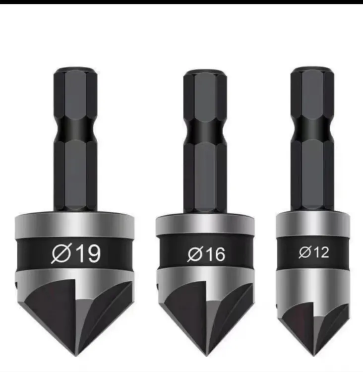 三件套扩孔五刃倒角器