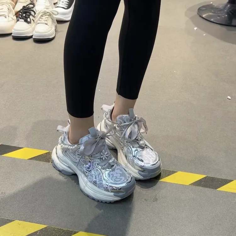 静静【闪耀银河】厚底老爹休闲鞋