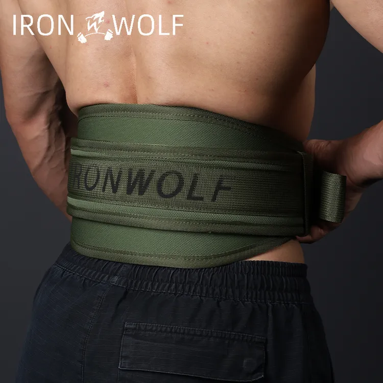 IRONWOLF健身腰带深蹲男健身护腰带硬拉举重护腰运动力量举训练