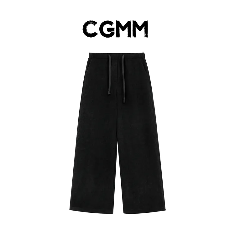 CGMM/橱柜密码新款时尚百搭加绒厚款灯芯绒休闲裤DSOMB225